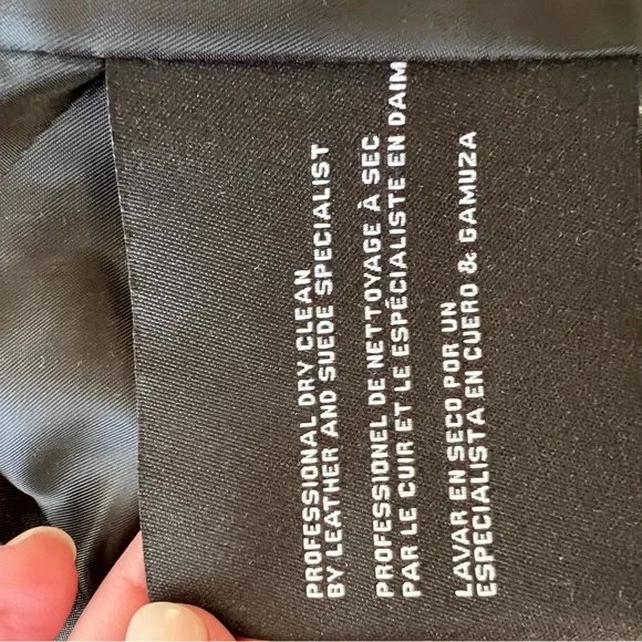 Michael Kors Leather Moto Jacket - Picture 3 of 10